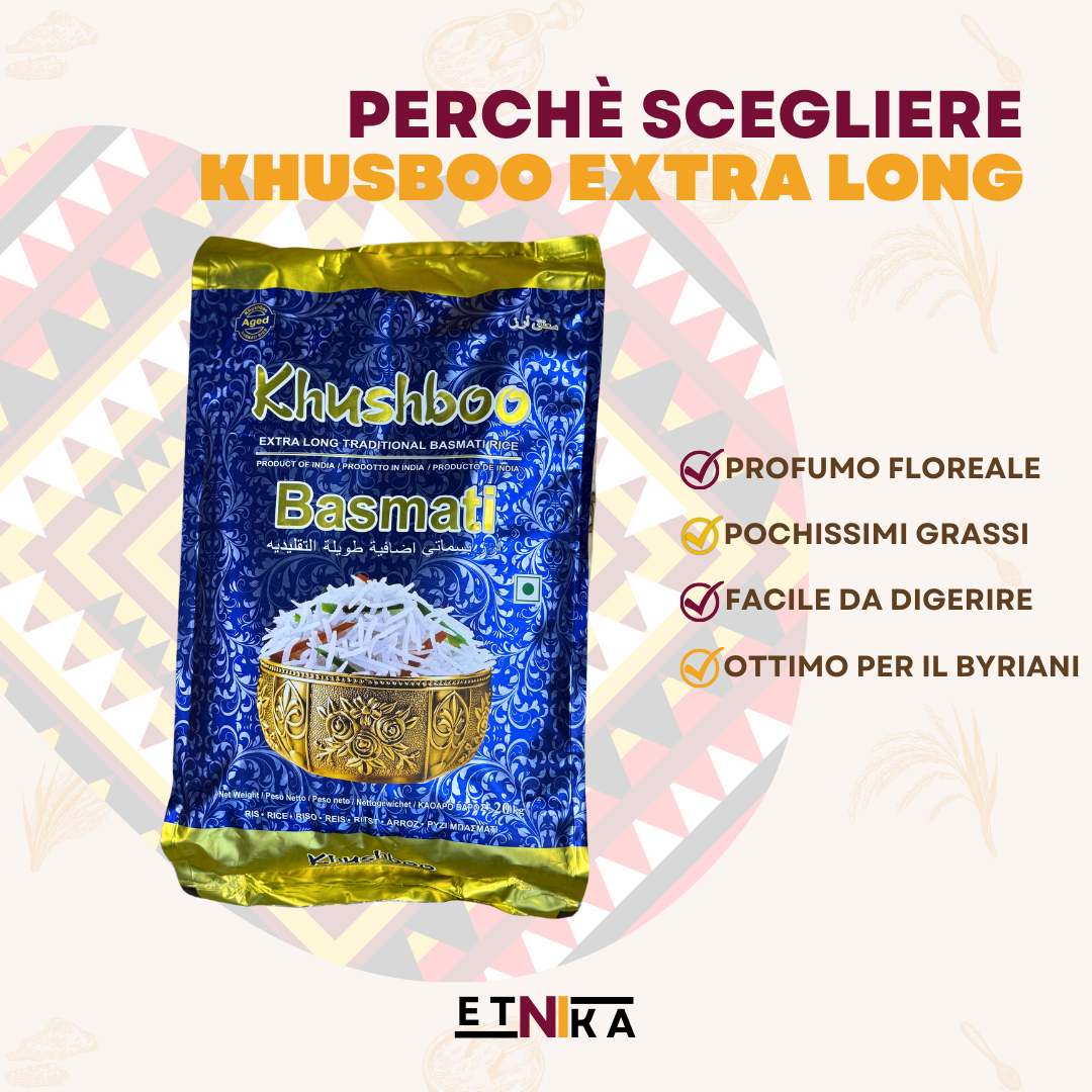 Riso basmati - Khusboo extra long