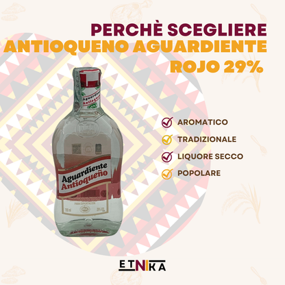 ANTIOQUENO RED GUARDIENTE 29% 700ML